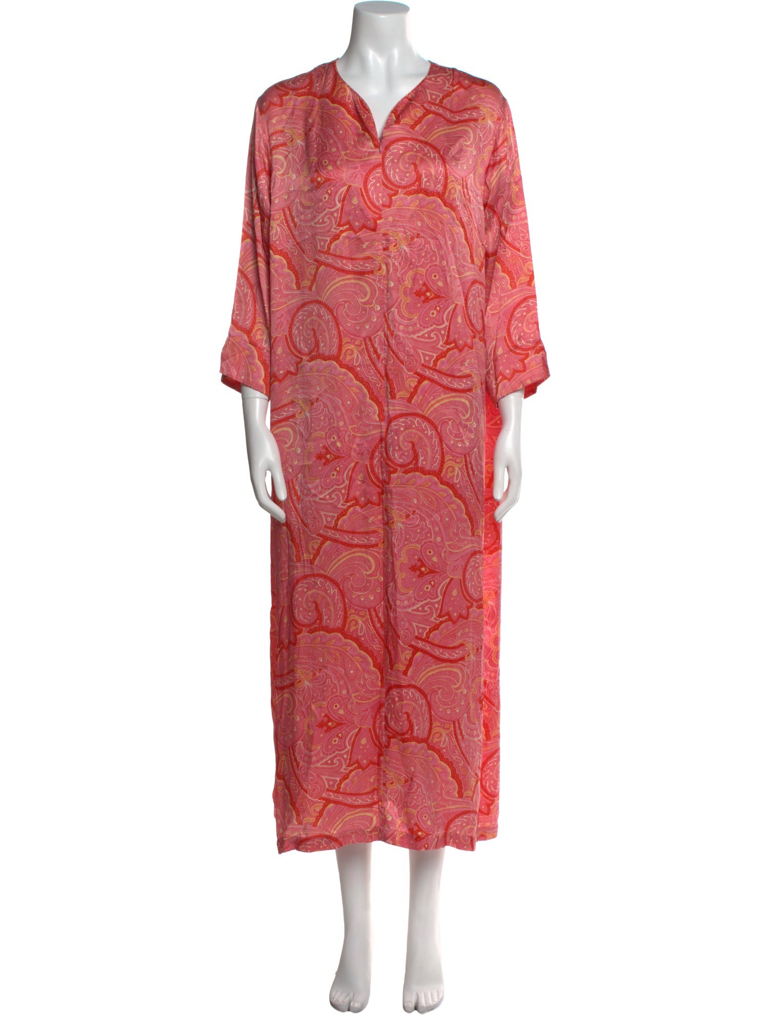 Neiman Marcus Silk Long Dress