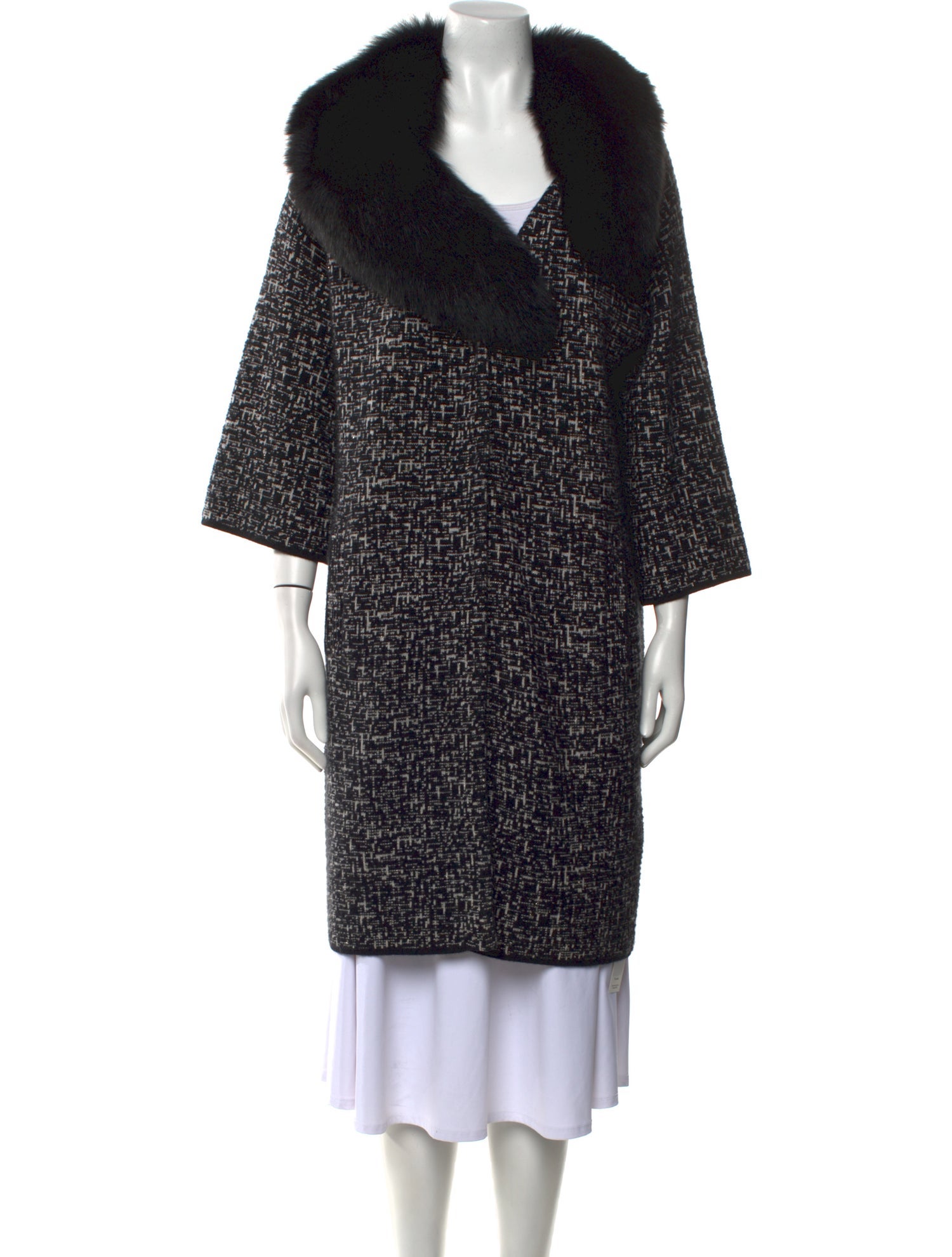 Neiman Marcus Cashmere Cowl Neck Sweater