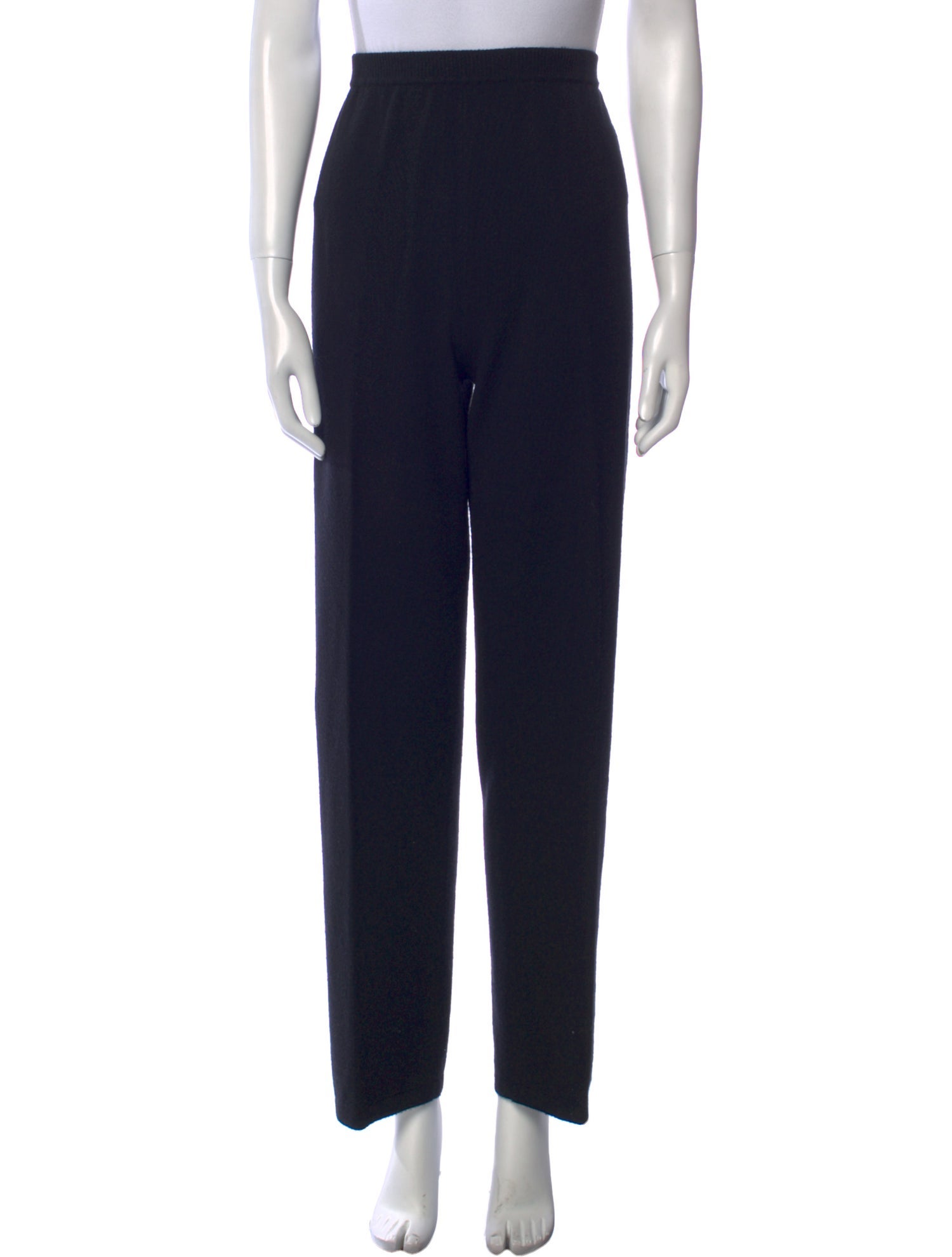 Neiman Marcus Cashmere Straight Leg Pants