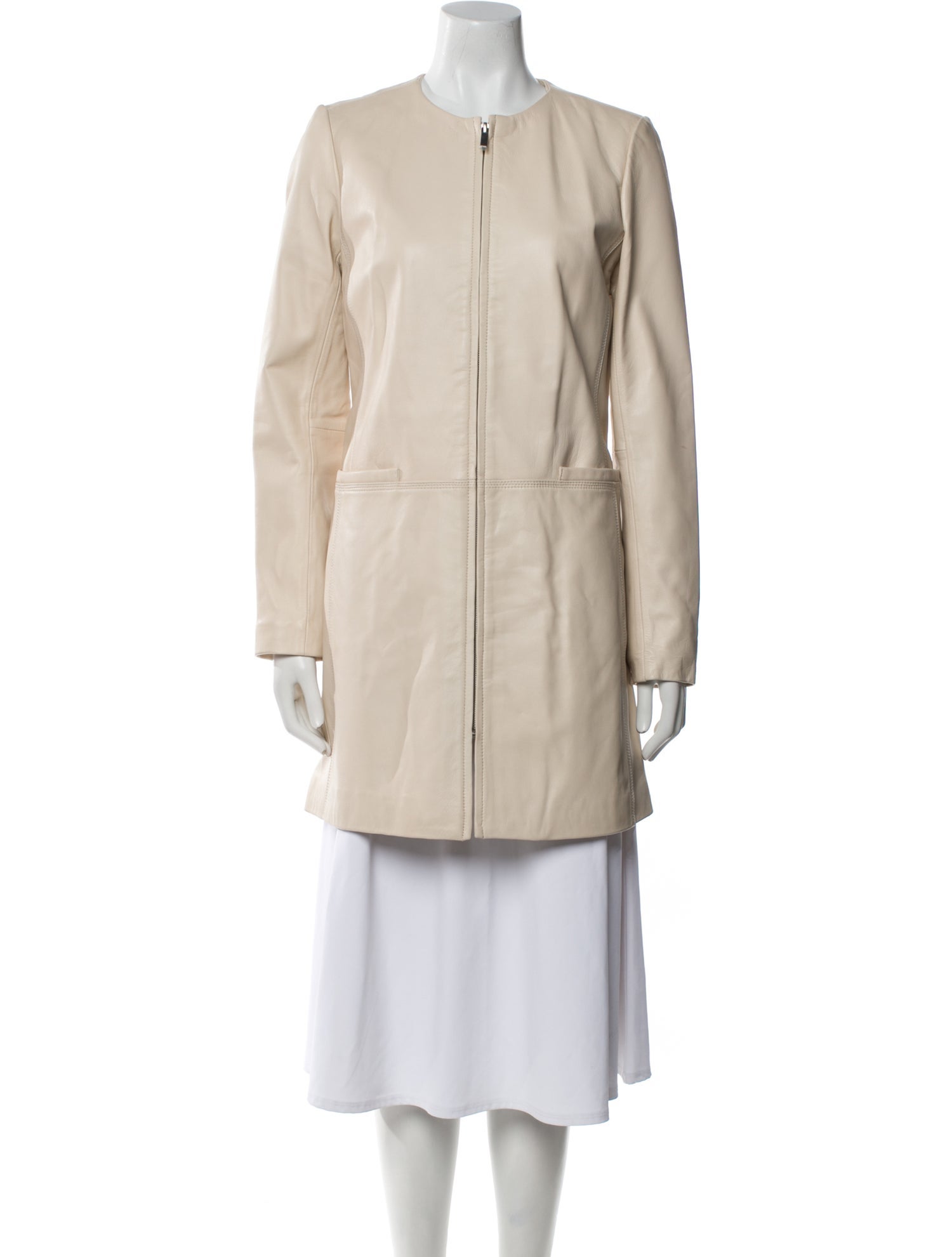 Neiman Marcus Leather Coat