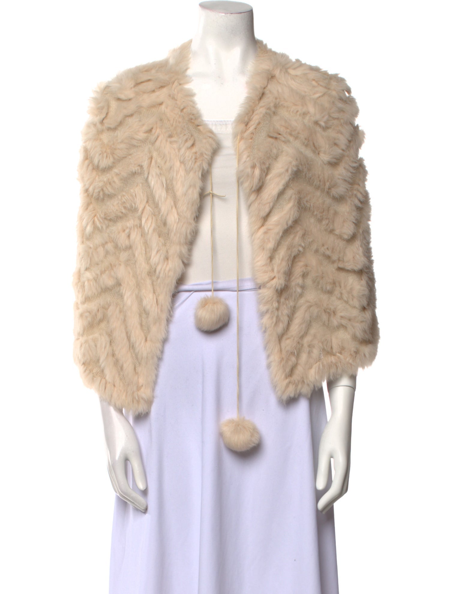 Neiman Marcus Open Front Sweater