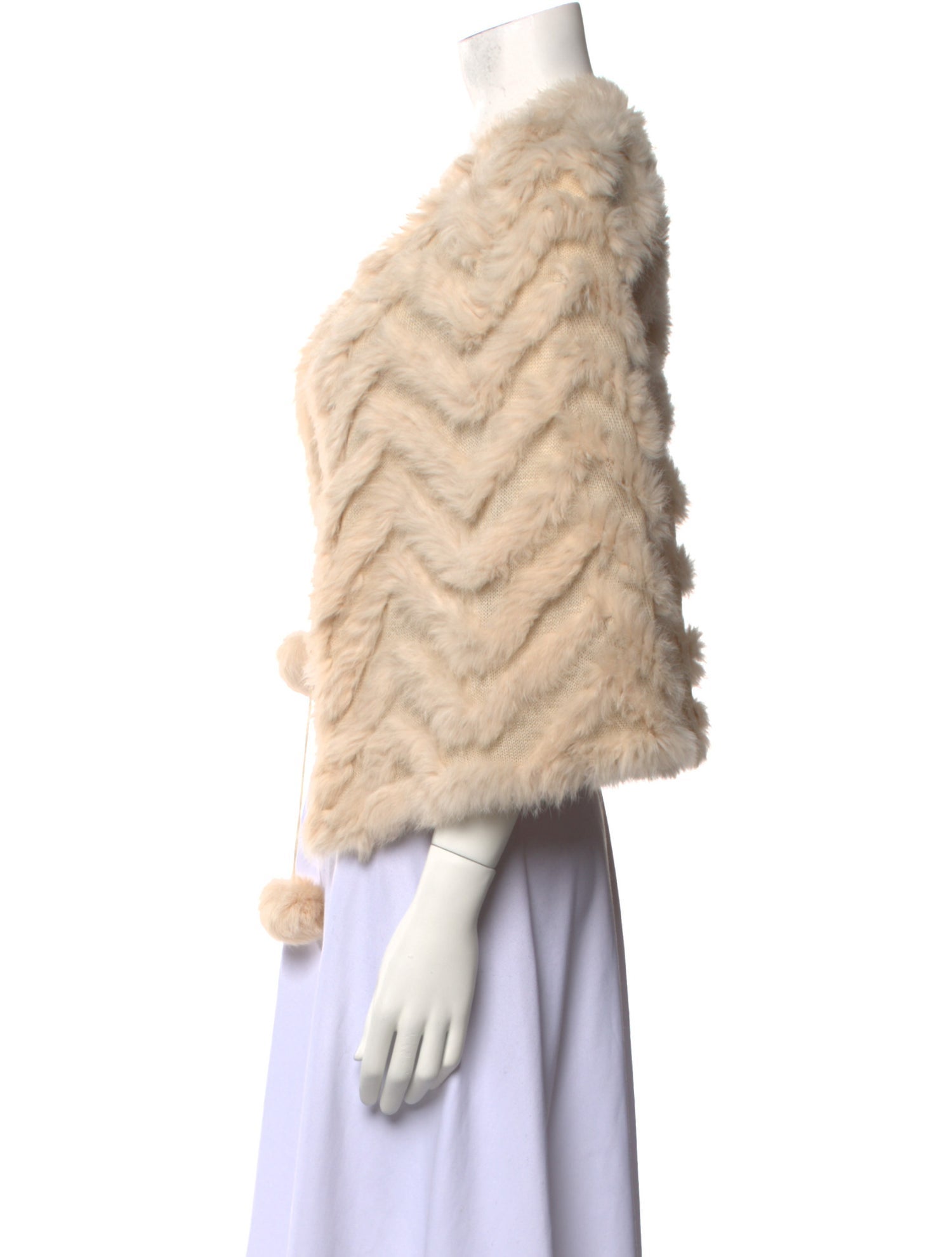 Neiman Marcus Open Front Sweater