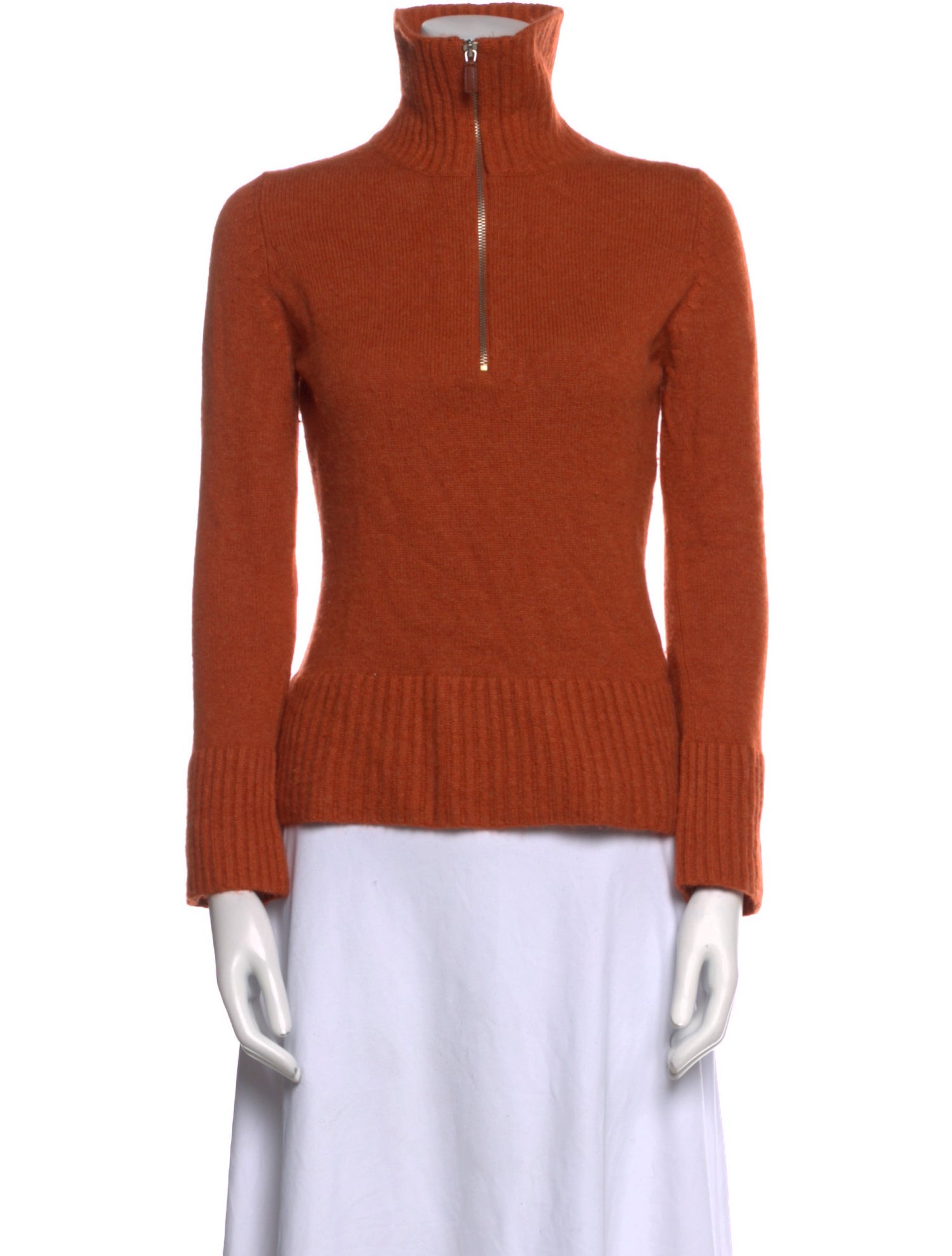 Neiman Marcus Cashmere Mock Neck Sweater