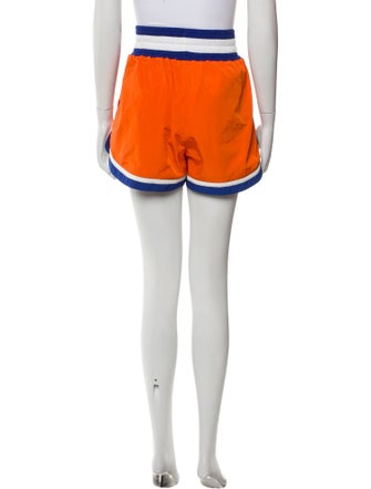 Neiman Marcus Striped Mini Shorts