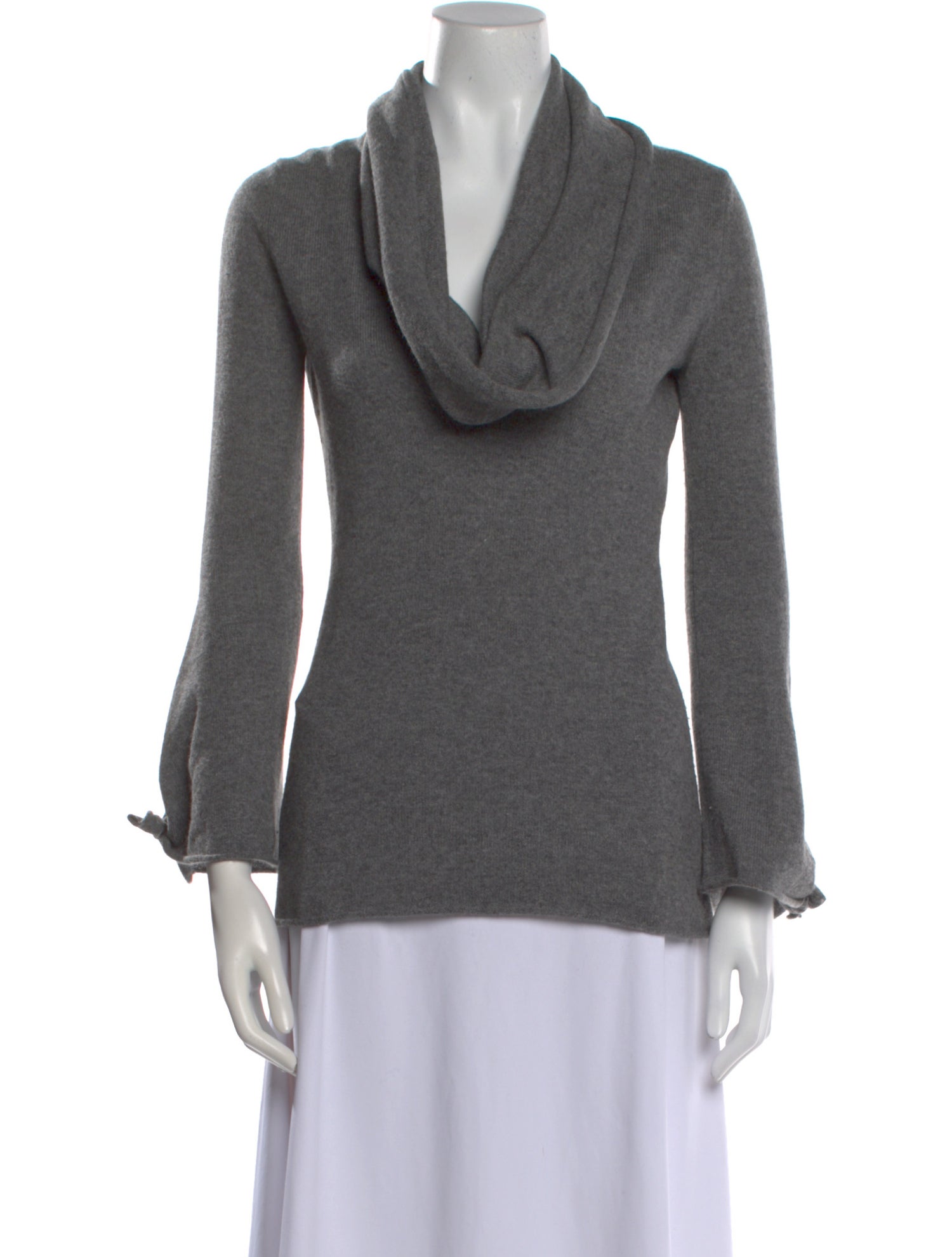 Neiman Marcus Cashmere Cowl Neck Sweater