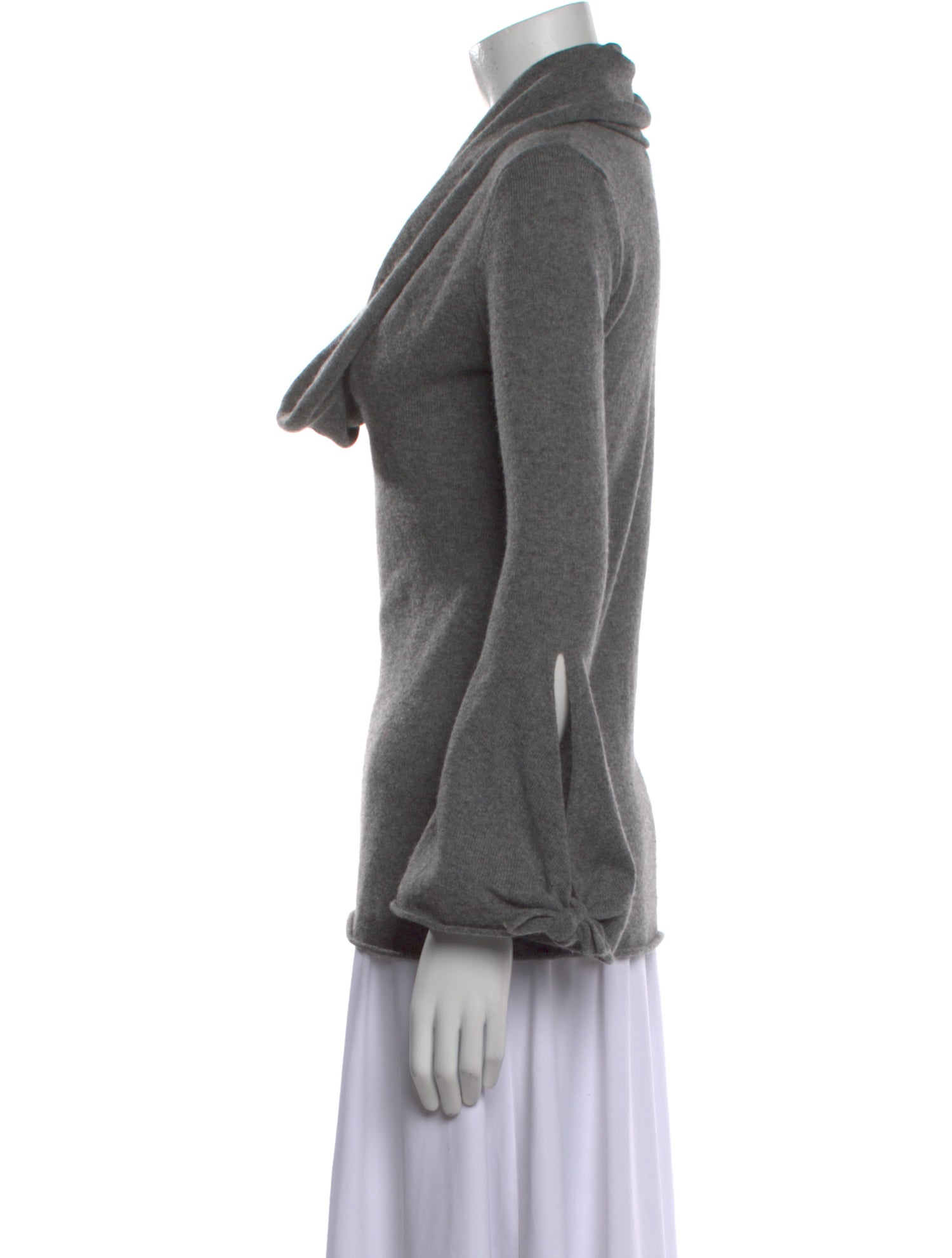 Neiman Marcus Cashmere Cowl Neck Sweater