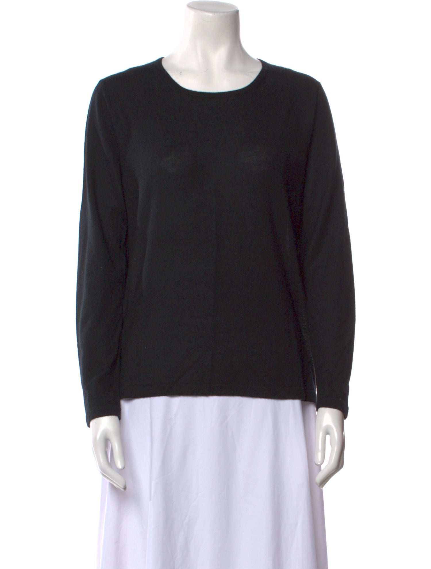 Neiman Marcus Cashmere Scoop Neck Sweater
