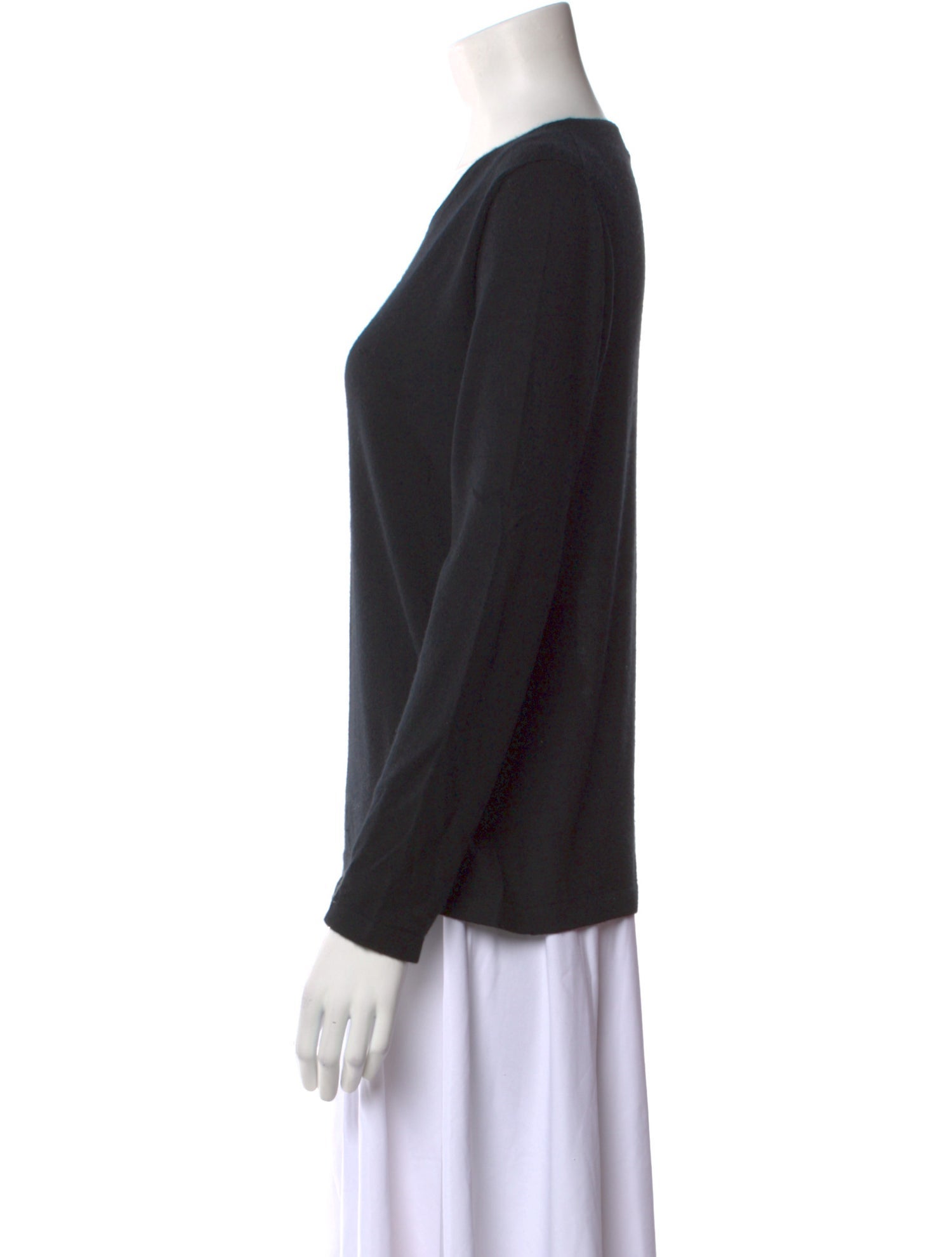 Neiman Marcus Cashmere Scoop Neck Sweater