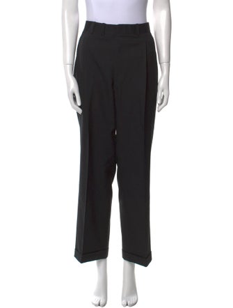 Oxxford Clothes Wide Leg Pants