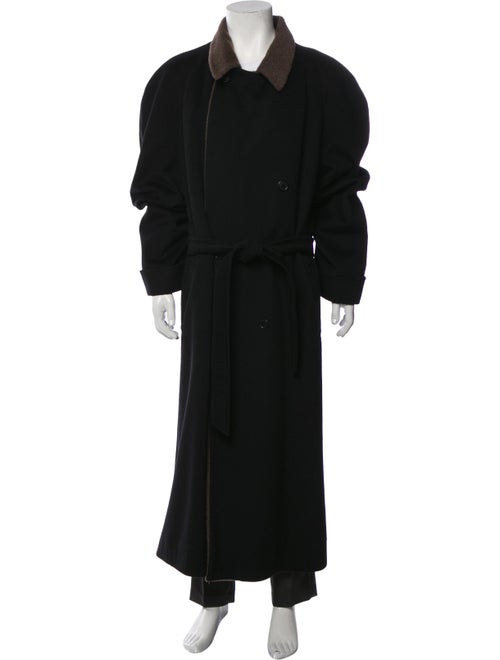 Neiman Marcus Wool Trench Coat