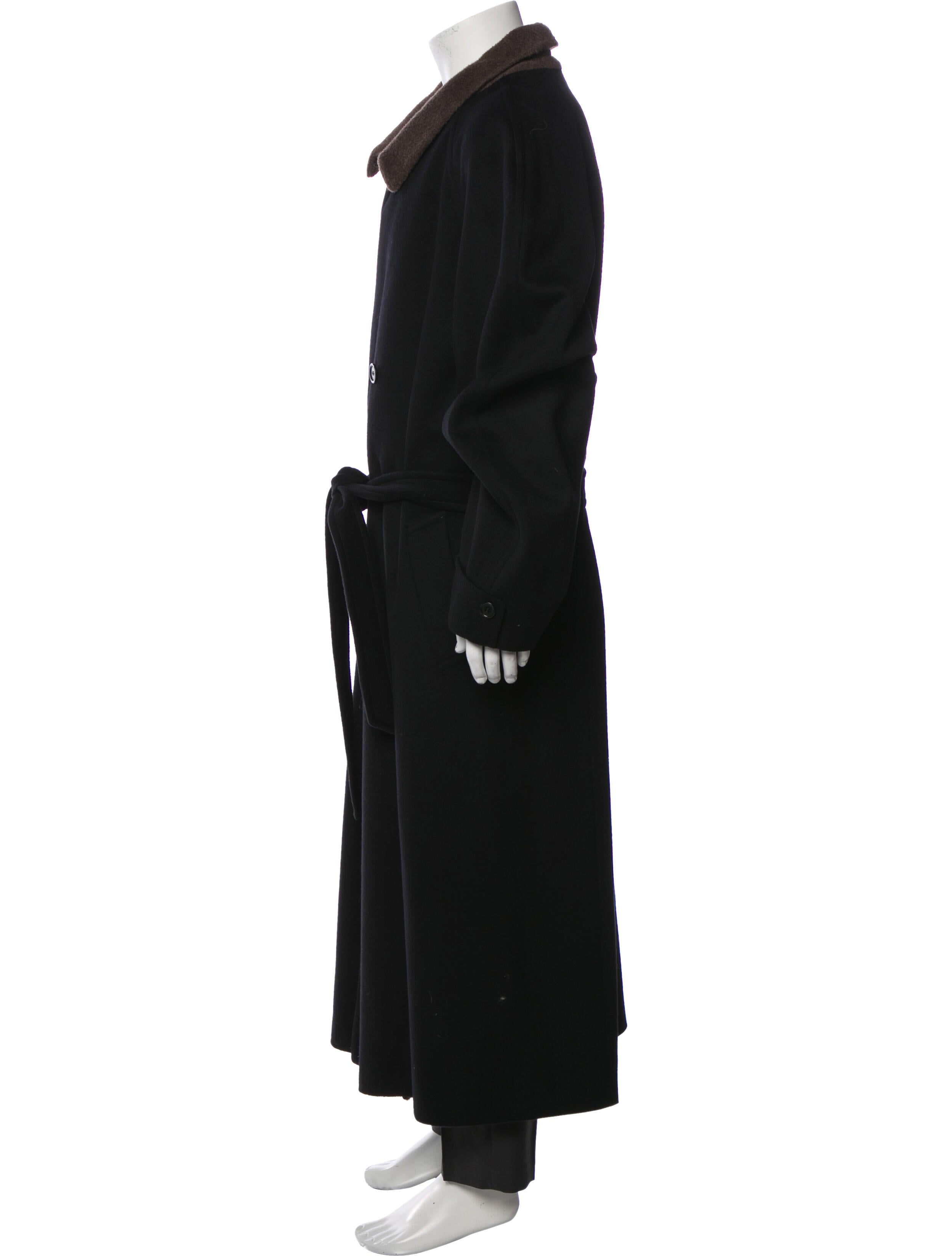 Neiman Marcus Wool Trench Coat