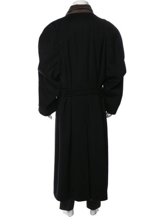 Neiman Marcus Wool Trench Coat