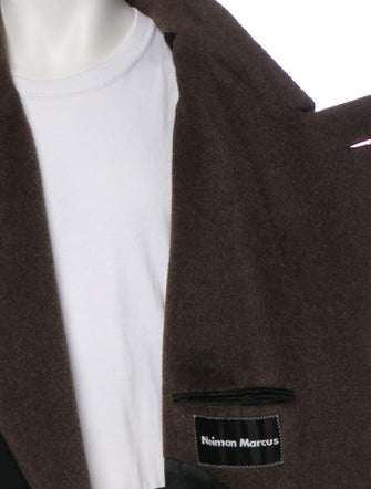 Neiman Marcus Wool Trench Coat