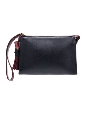 Neiman Marcus Leather Clutch