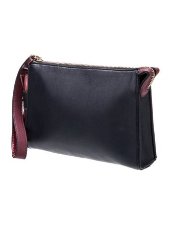 Neiman Marcus Leather Clutch