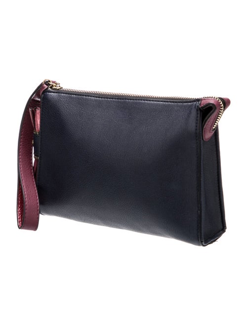 Neiman Marcus Leather Clutch