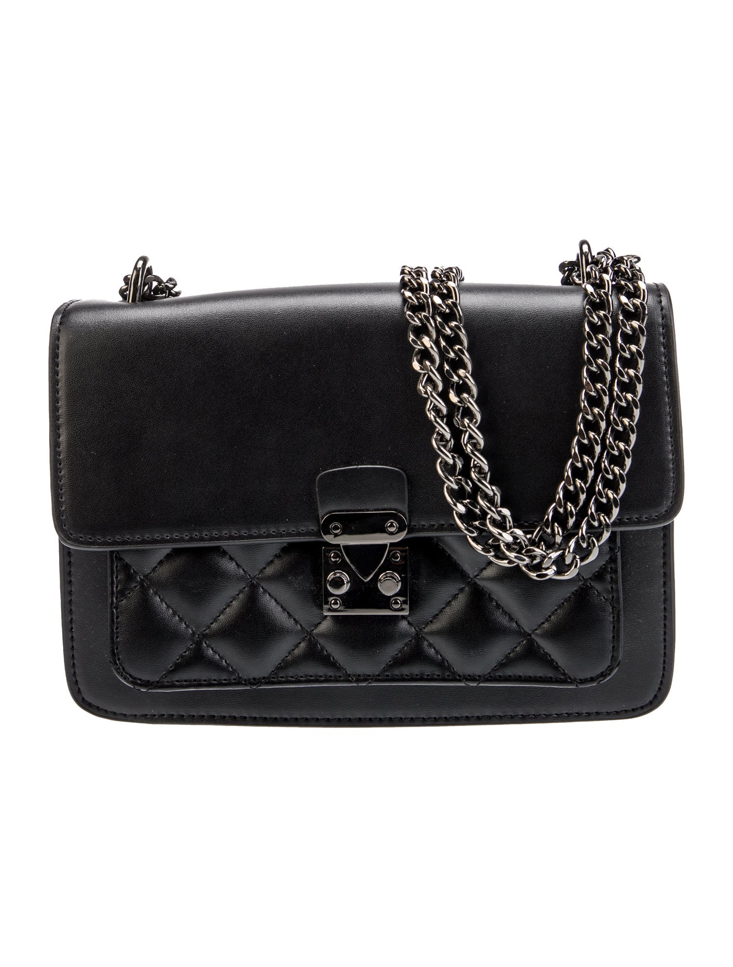 Neiman Marcus Leather Shoulder Bag
