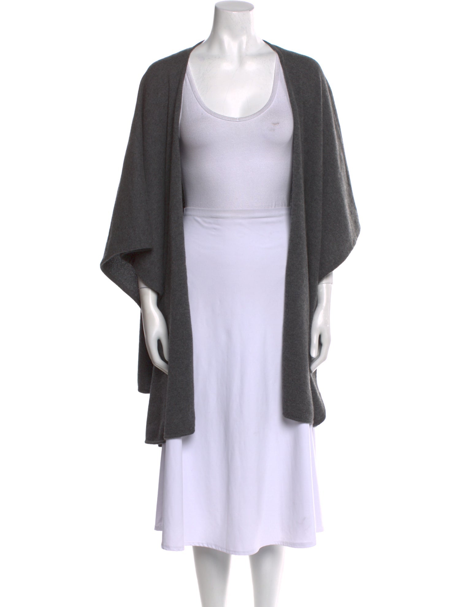 Neiman Marcus Cashmere Open Front Sweater