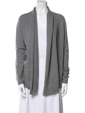Neiman Marcus Cashmere Open Front Sweater