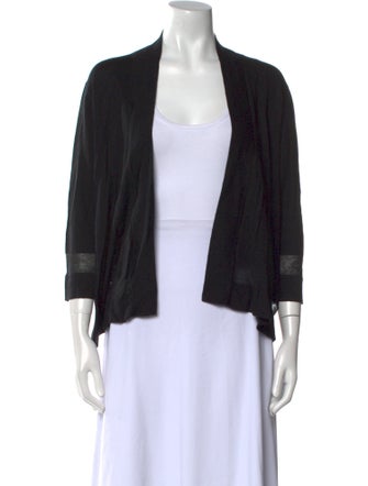 Neiman Marcus Open Front Sweater