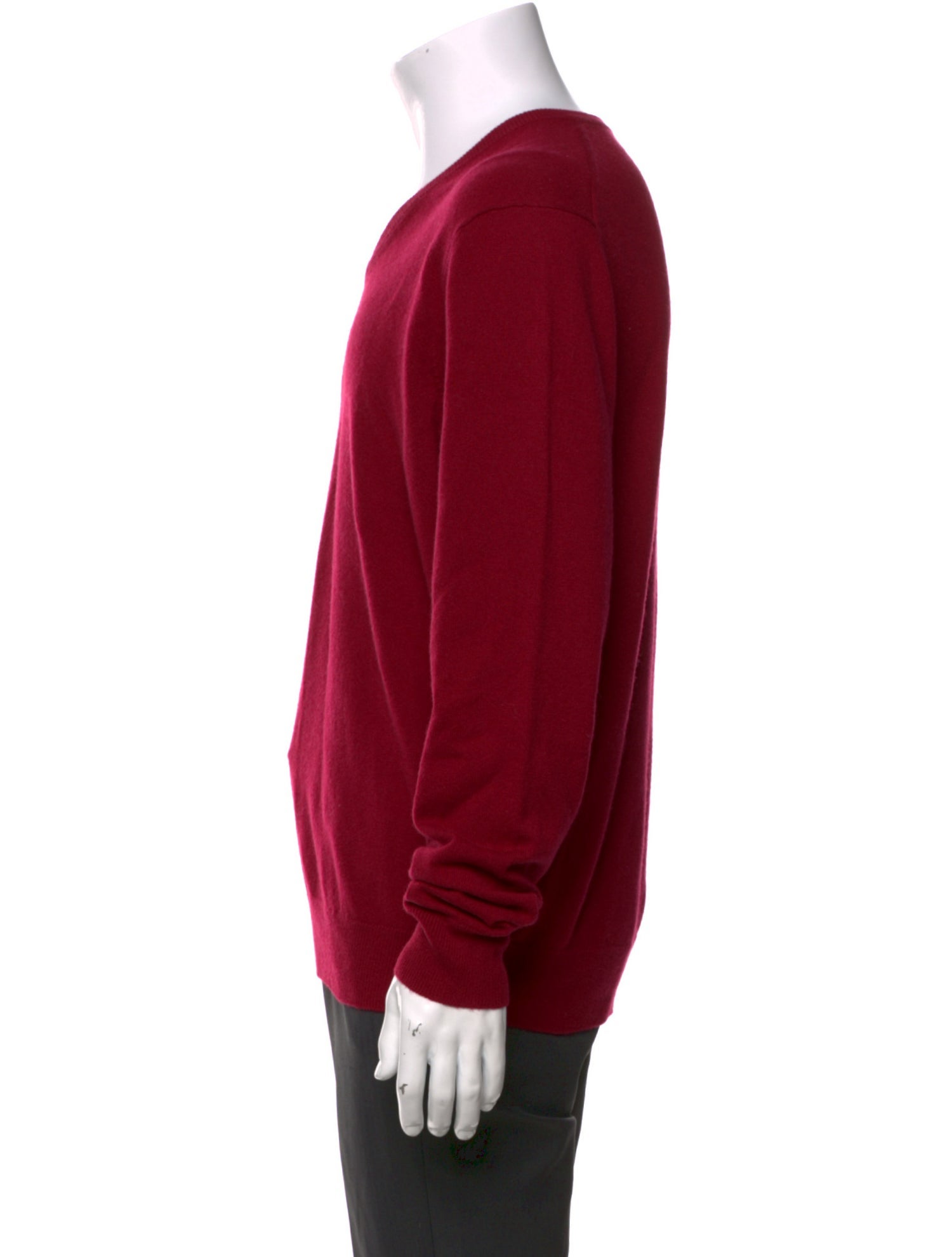 Neiman Marcus Cashmere V-Neck Pullover