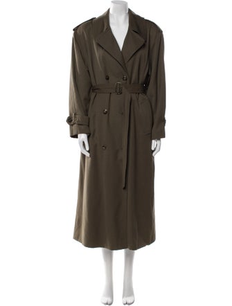 Neiman Marcus Wool Trench Coat