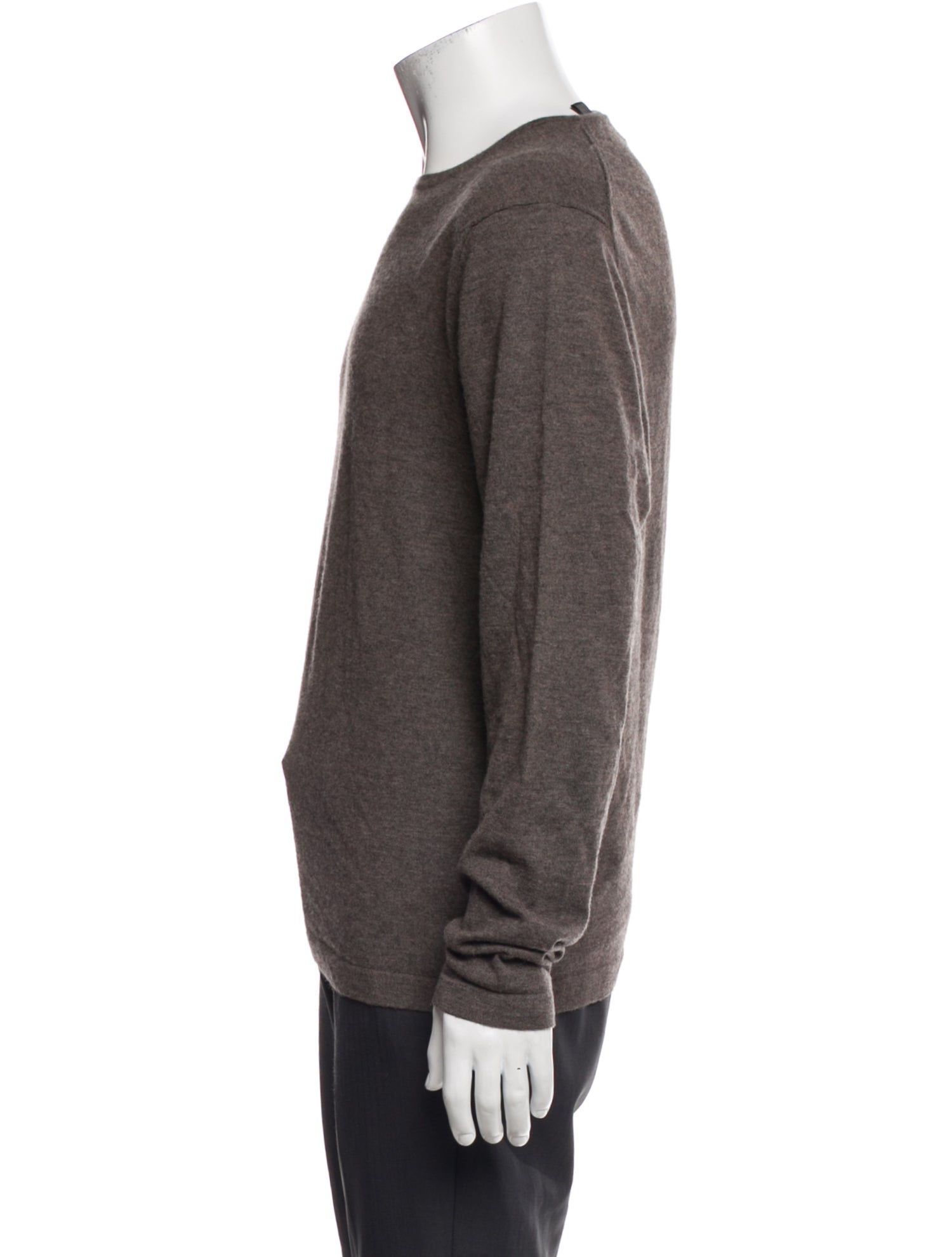 Neiman Marcus Cashmere Crew Neck Pullover