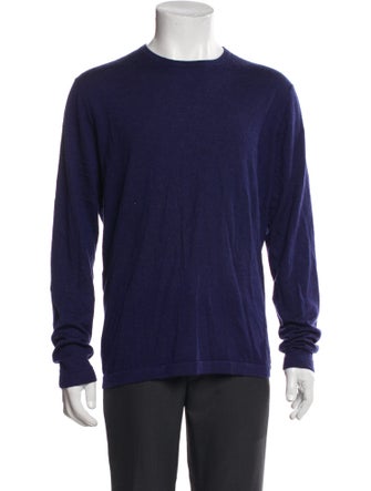 Neiman Marcus Cashmere Crew Neck Pullover