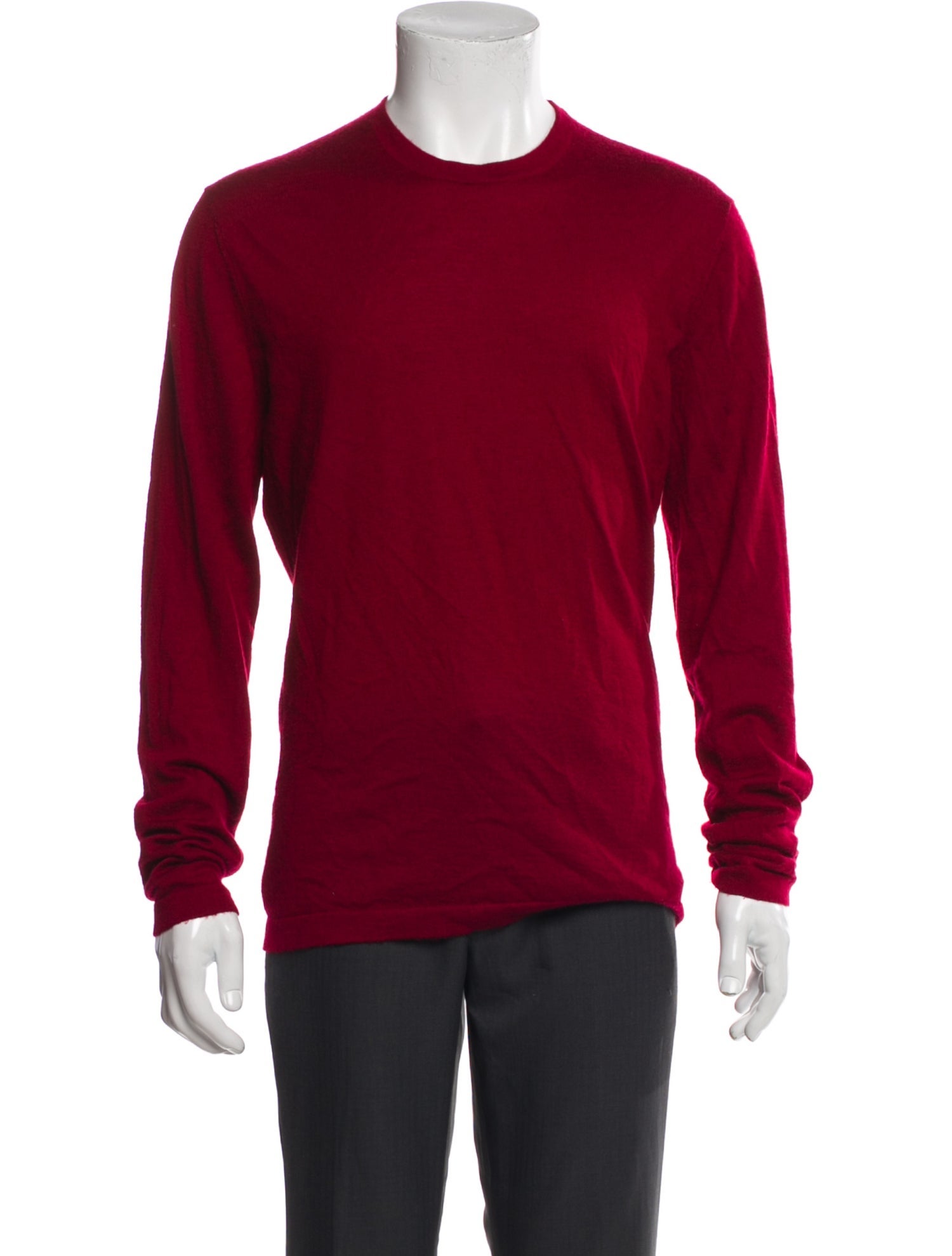 Neiman Marcus Cashmere Crew Neck Pullover