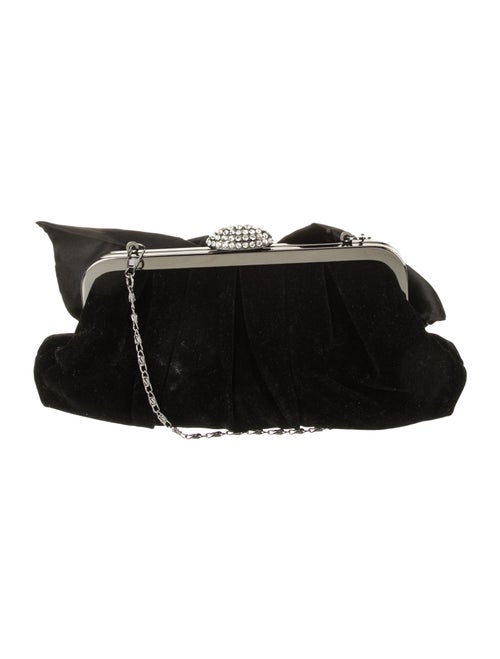 Neiman Marcus Velvet Shoulder Bag