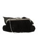 Neiman Marcus Velvet Shoulder Bag