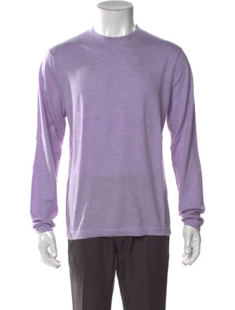 Neiman Marcus Cashmere Crew Neck Pullover