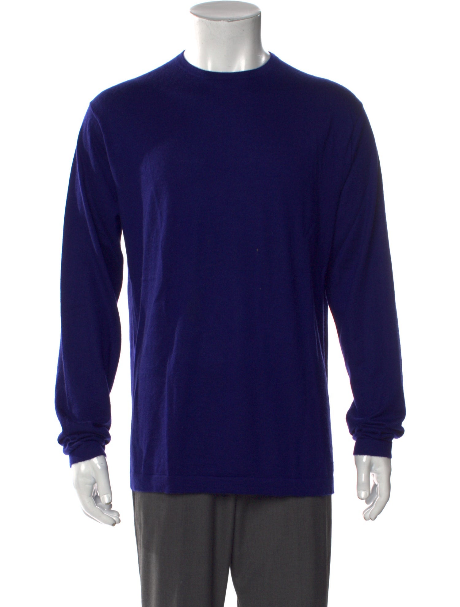 Neiman Marcus Cashmere Crew Neck Pullover