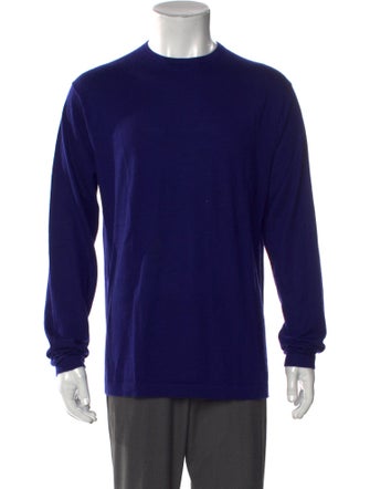 Neiman Marcus Cashmere Crew Neck Pullover