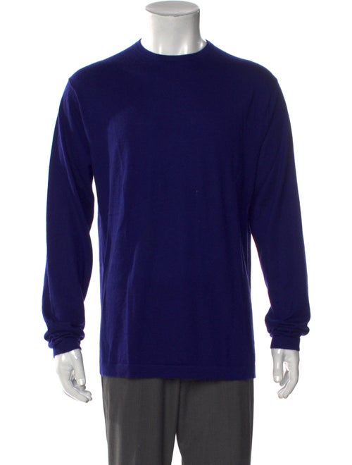 Neiman Marcus Cashmere Crew Neck Pullover
