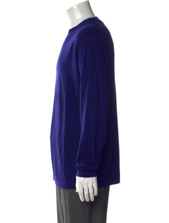 Neiman Marcus Cashmere Crew Neck Pullover