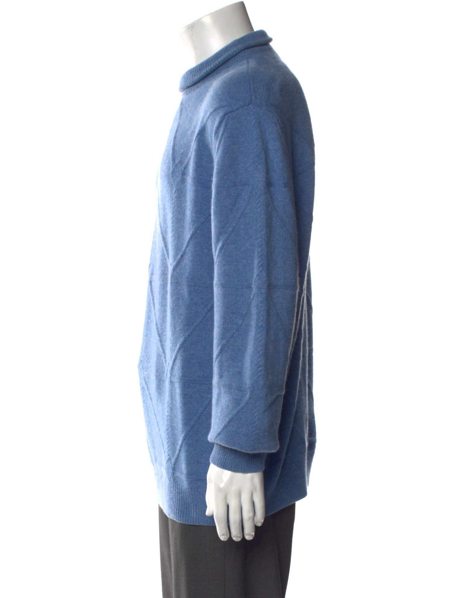 Neiman Marcus Cashmere Mock Neck Pullover