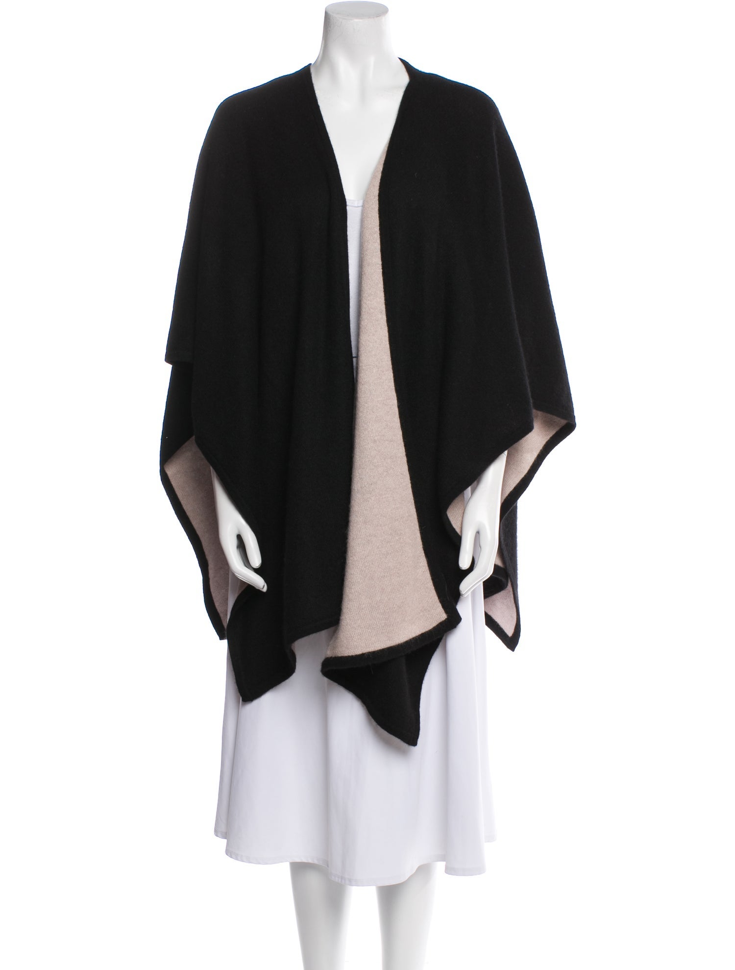 Neiman Marcus Cashmere Open Front Sweater