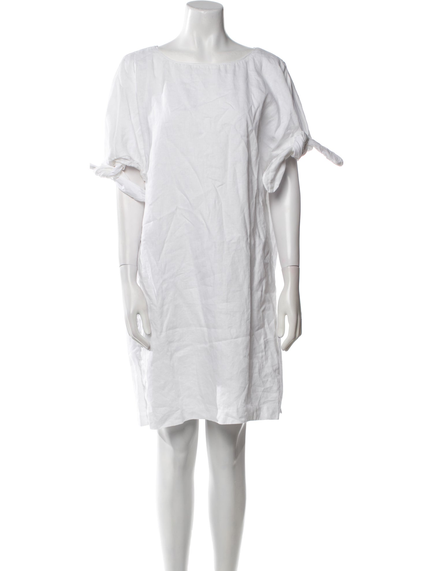 Neiman Marcus Linen Mini Dress