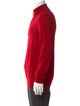 Neiman Marcus Cashmere Mock Neck Polo Sweater