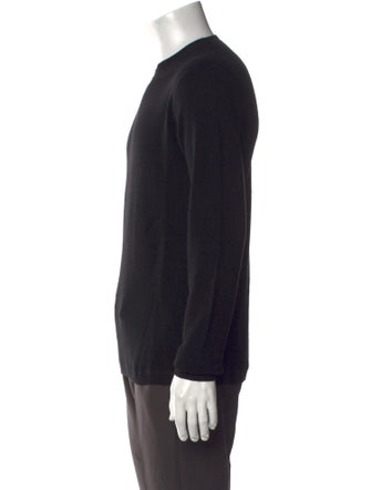 Neiman Marcus Silk Crew Neck Pullover