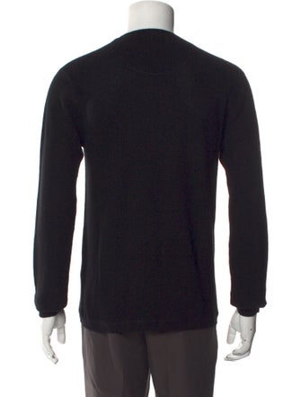 Neiman Marcus Silk Crew Neck Pullover