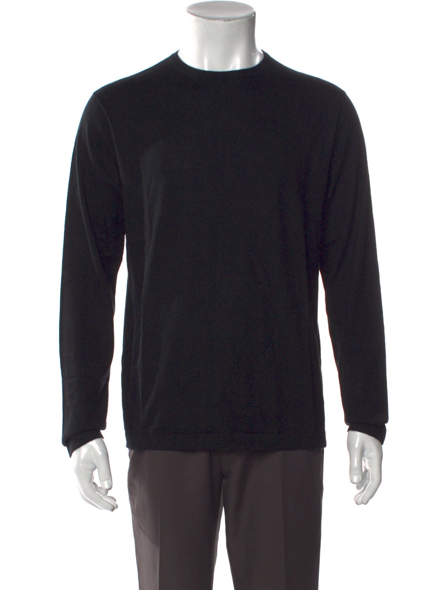 Neiman Marcus Cashmere Crew Neck Pullover