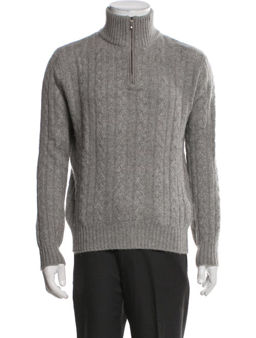 Neiman Marcus Cashmere Turtleneck Pullover