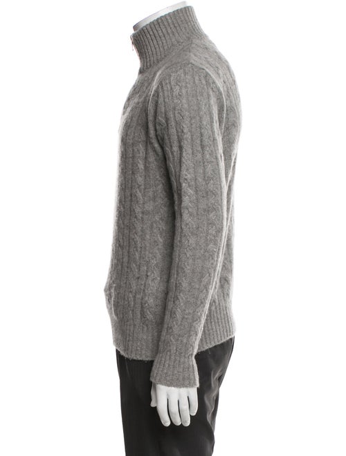 Neiman Marcus Cashmere Turtleneck Pullover