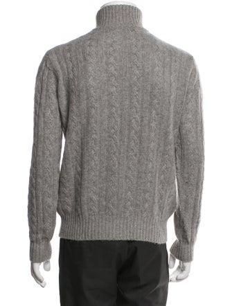 Neiman Marcus Cashmere Turtleneck Pullover