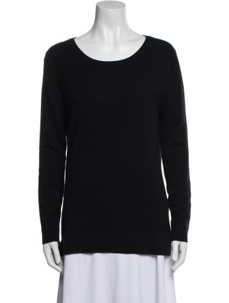 Neiman Marcus Cashmere Scoop Neck Sweater