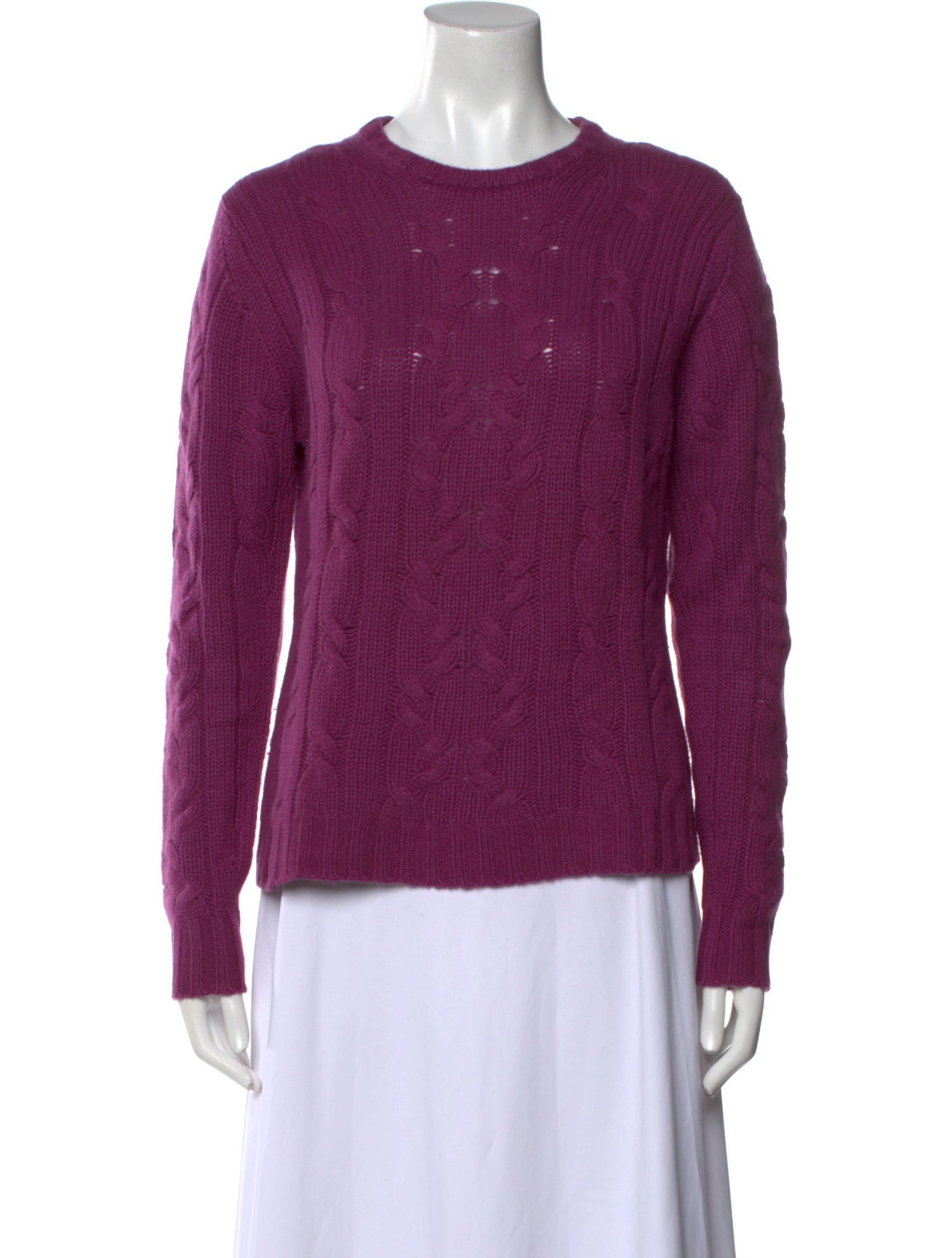 Neiman Marcus Cashmere Crew Neck Sweater