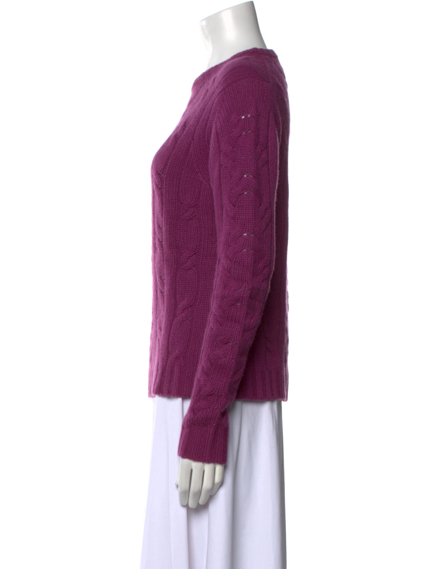 Neiman Marcus Cashmere Crew Neck Sweater