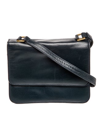 Neiman Marcus Leather Shoulder Bag